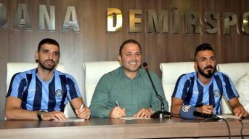 Adana Demirspor Emrullah Ve Uğur'la 1'er Yıllık S&ouml;zleşme Imzaladı