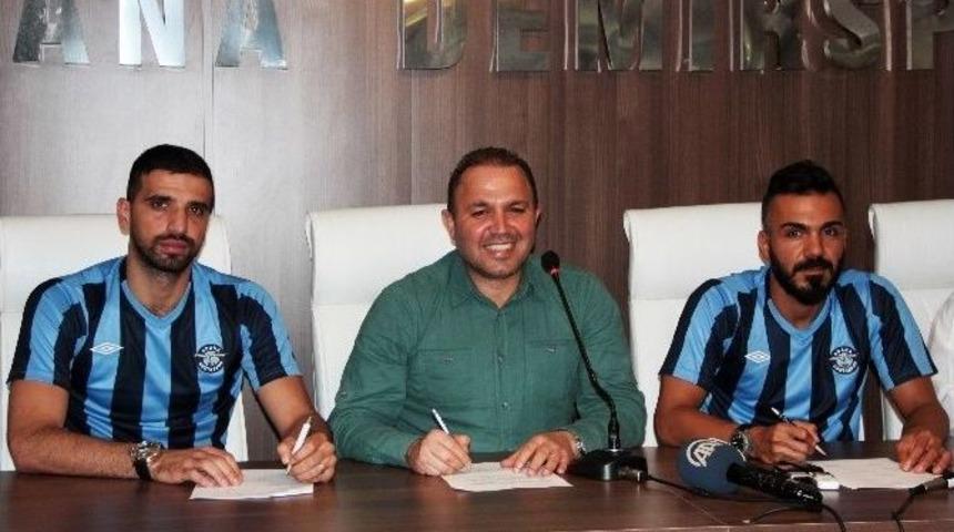 Adana Demirspor&rsquo;da &Ccedil;ifte İmza