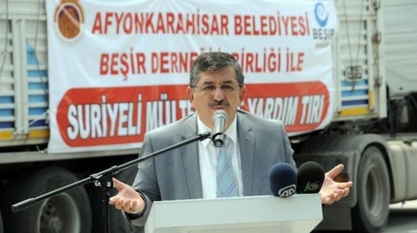 Beşir Derneği&rsquo;nden Suriyeli M&uuml;ltecilere Un Yardımı