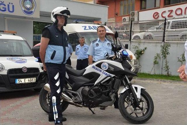 Bilecik Belediyesi Zabıta Müdürlüğü’nden Motorize Ekip