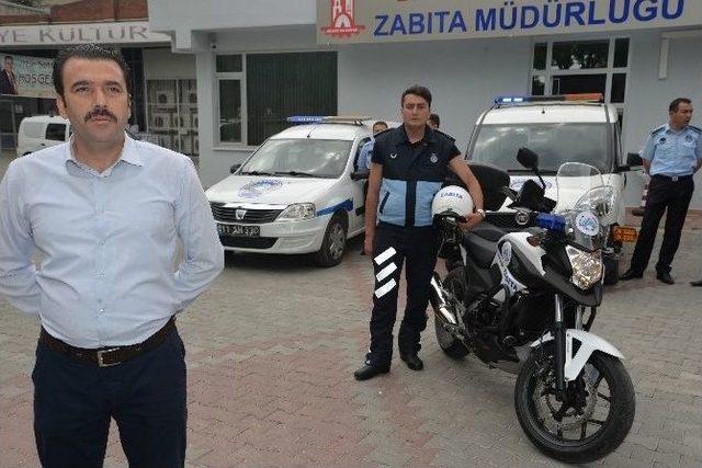 Bilecik Belediyesi Zabıta Müdürlüğü’nden Motorize Ekip