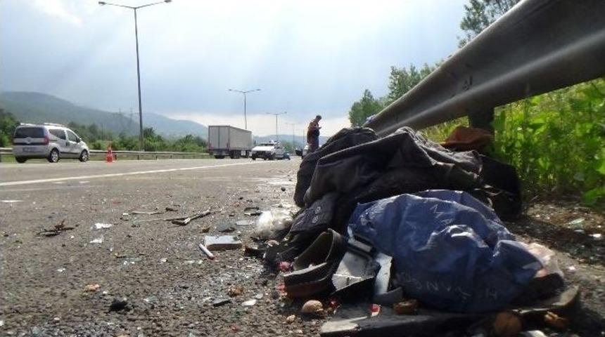 Bolu&rsquo;da Trafik Kazası: 4 Yaralı