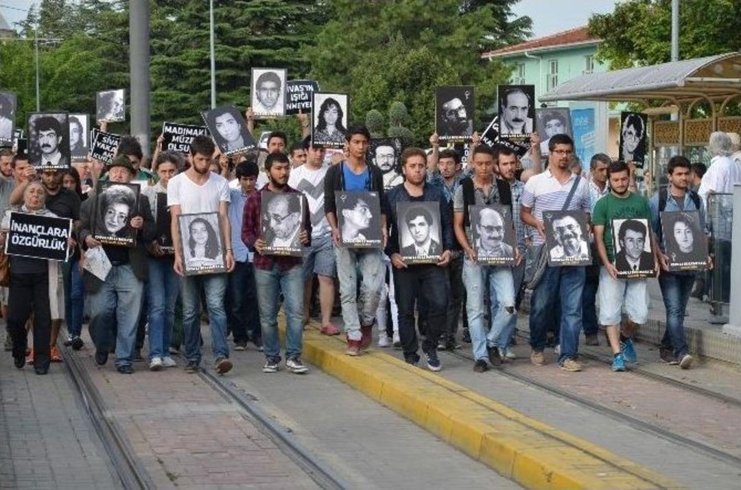 Eskişehir&rsquo;de &rsquo;sivas&rsquo; Anması