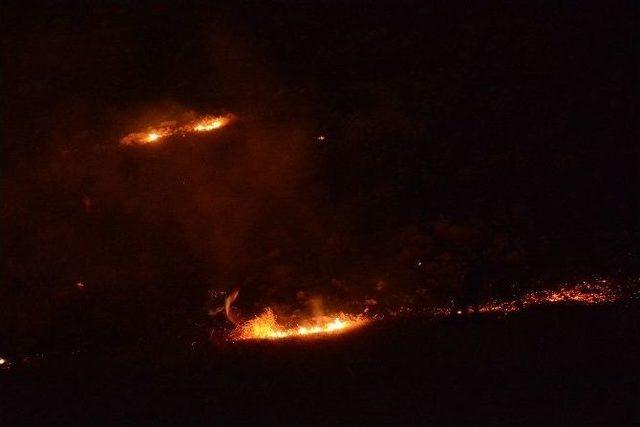 Dağlık Alanda Çıkan Yangın Korkuttu 1