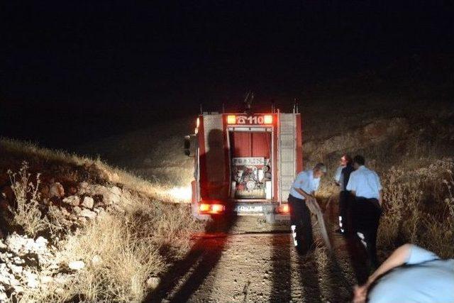 Dağlık Alanda Çıkan Yangın Korkuttu 2