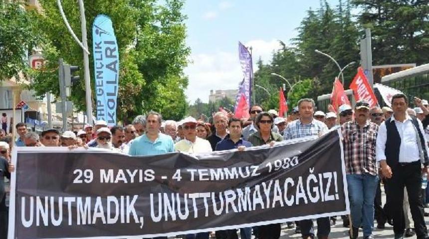 &Ccedil;orum Olaylarında &Ouml;lenler Anıldı