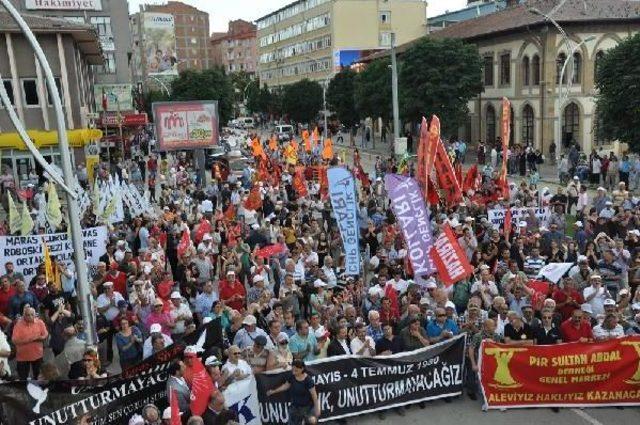 Çorum Olaylarında Ölenler Anıldı