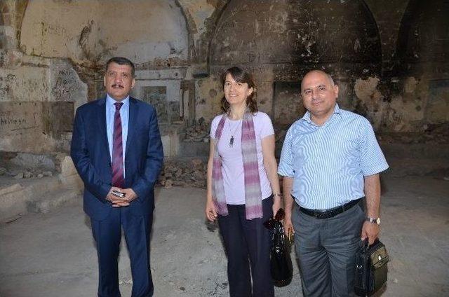 Başkan Gürkan, Tahtalı Hamam’da İncelemede Bulundu