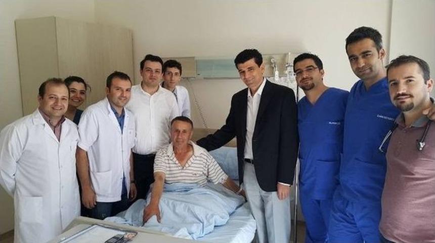 Ukhb&rsquo;de Delik Kalp Kapalı Y&ouml;ntem İle Onarıldı