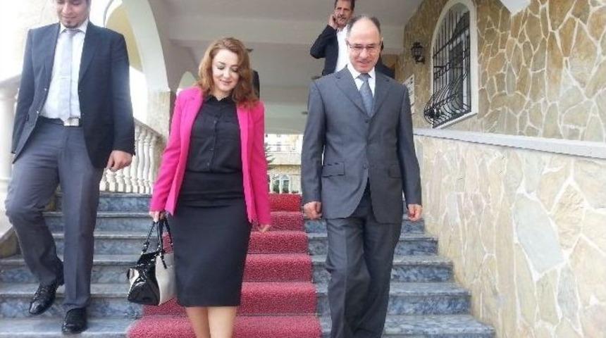 Atasoy&rsquo;dan Filistin B&uuml;y&uuml;kel&ccedil;isi Mustafa&rsquo;ya Ziyaret