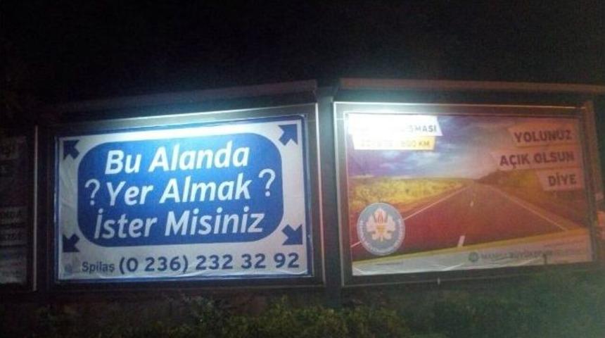 Manisa’da Billboard Krizi