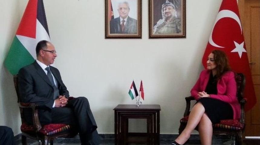 (d&uuml;zeltme) Atasoy&rsquo;dan, Filistin B&uuml;y&uuml;kel&ccedil;isine Ziyaret