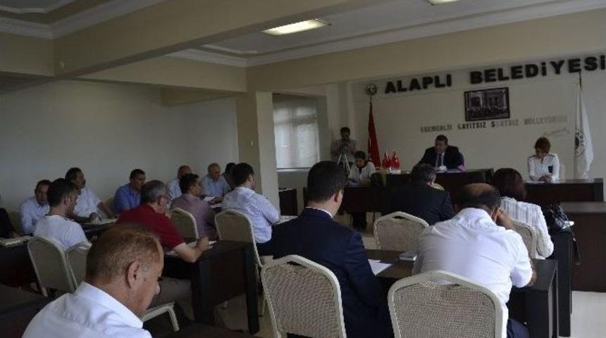 Alaplı Belediye Meclisi&rsquo;nde Kent Konseyi Kararları G&ouml;r&uuml;ş&uuml;ld&uuml;
