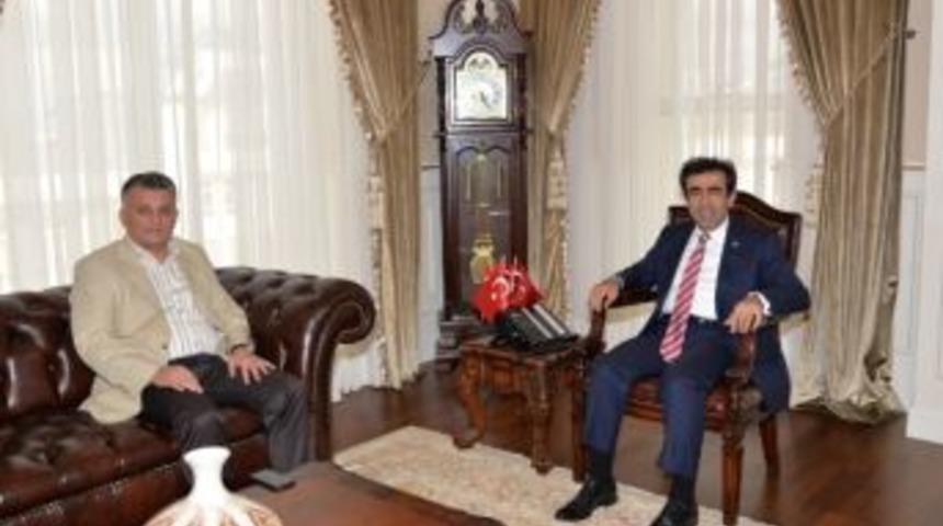 Rize Valisi Yazıcı, Kocaeli Valisi G&uuml;zeloğlu&rsquo;nu Ziyaret Etti