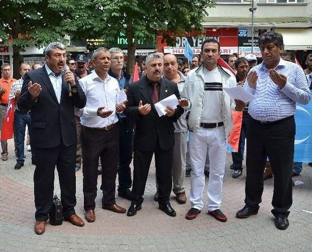 Eskişehir Kamu-sen’den Doğu Türkistan’a Destek