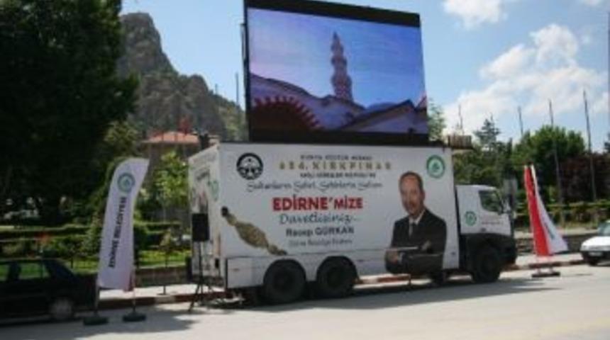 &ldquo;654. Kırkpınar Yağlı G&uuml;reşleri Festivali&rdquo; Tanıtım Tır&rsquo;ı Afyonkarahisar&rsquo;da