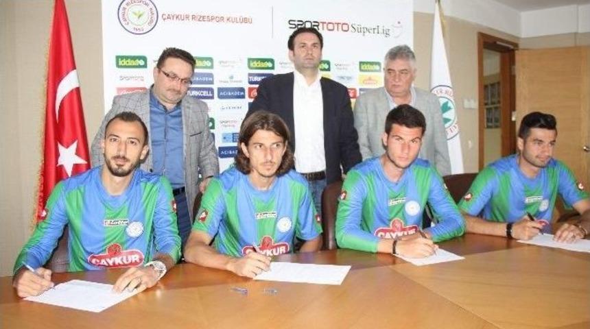 &Ccedil;aykur Rizespor Yeni Transferlerini Basına Tanıttı