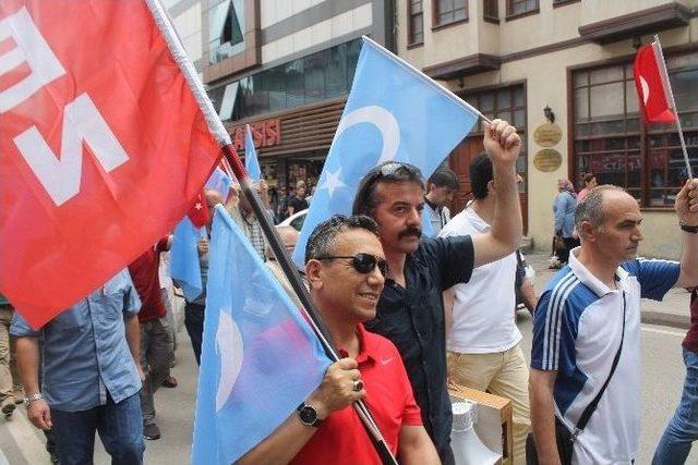 Türkiye Kamu-sen Çin Zulmü’nü Protesto Etti