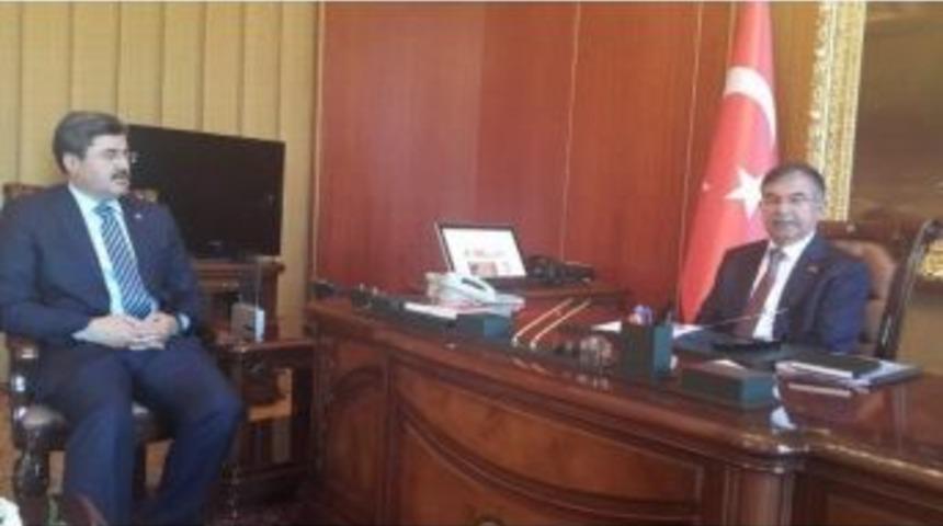 Milletvekili &Ouml;zkaya&rsquo;dan, İsmet Yılmaz&rsquo;a Hayırlı Olsun Ziyareti