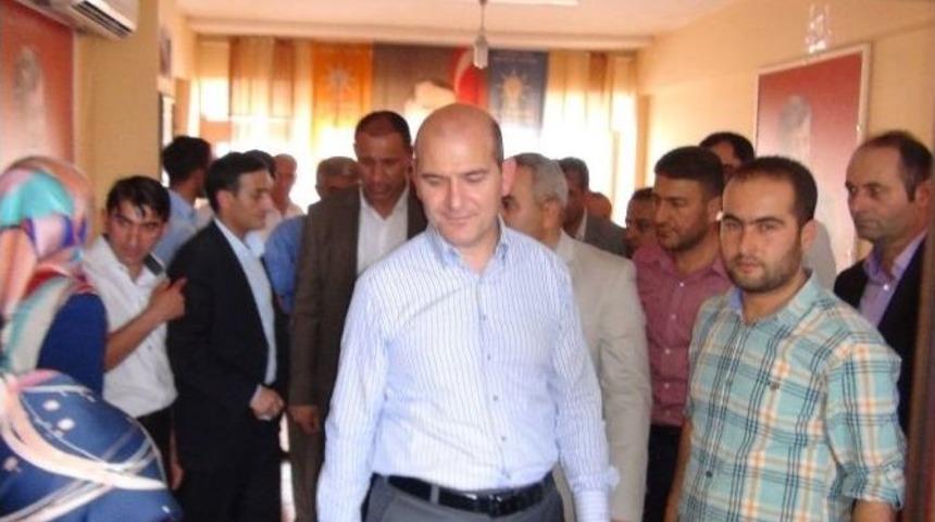 Ak Parti Genel Başkan Yardımcısı S&uuml;leyman Soylu Şemdinli&rsquo;de