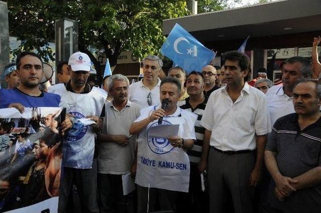 Antalya’da Uygur Bölgesinde Müslümanlara Yönelik Uygulamalar Kınandı