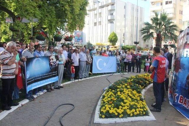 Sinop’ta Doğu Türkistan’da Yaşanan Zulüm Protesto Edildi