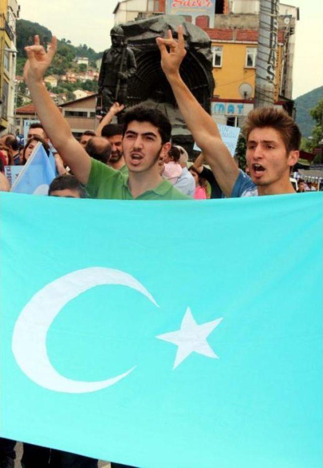 Zonguldak’Ta Çin Protestosu (2)
