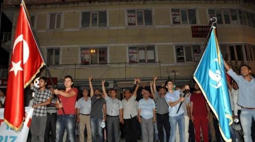 Adıyaman'da &Ccedil;in Protestosu