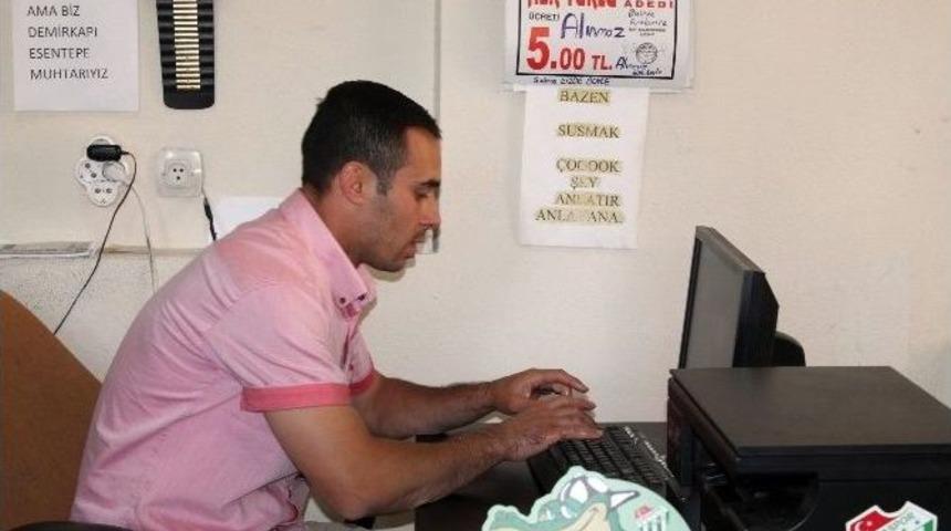 Bu Muhtarlıkta İnternet, Yemek, Çıktı Bedava