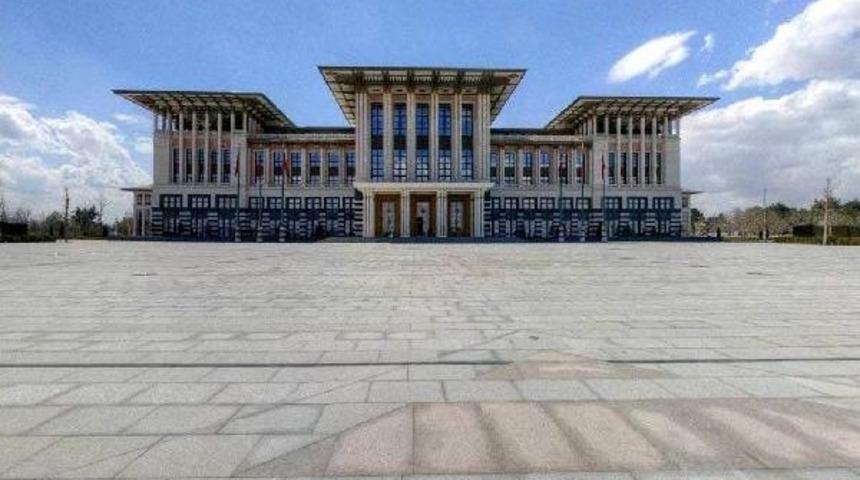 Cumhurbaşkanlığı Sarayı'nı 360 Derece Onlar &Ccedil;ekti