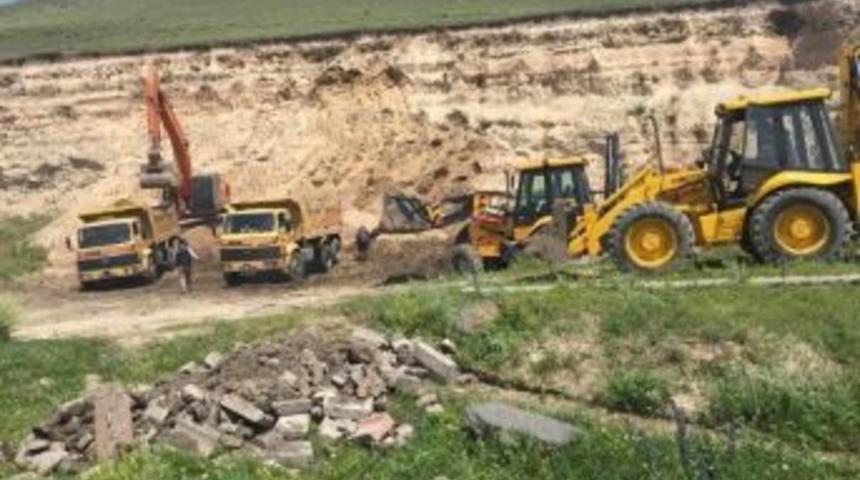 Sanayi Sitesine Başlandı