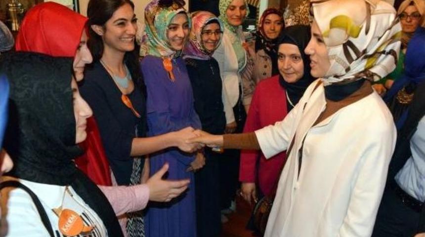 Kadem 10'uncu Şubesini S&uuml;meyye Erdoğan'la Erzurum'da A&ccedil;tı