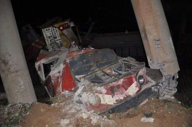Sivas'ta Yük Trenleri Çarpıştı: 1 Ölü, 1 Yaralı (Ek Fotoğraf)
