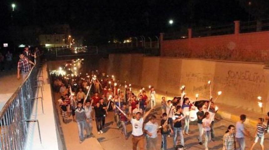 Nusaybin'de Olaylı Gece