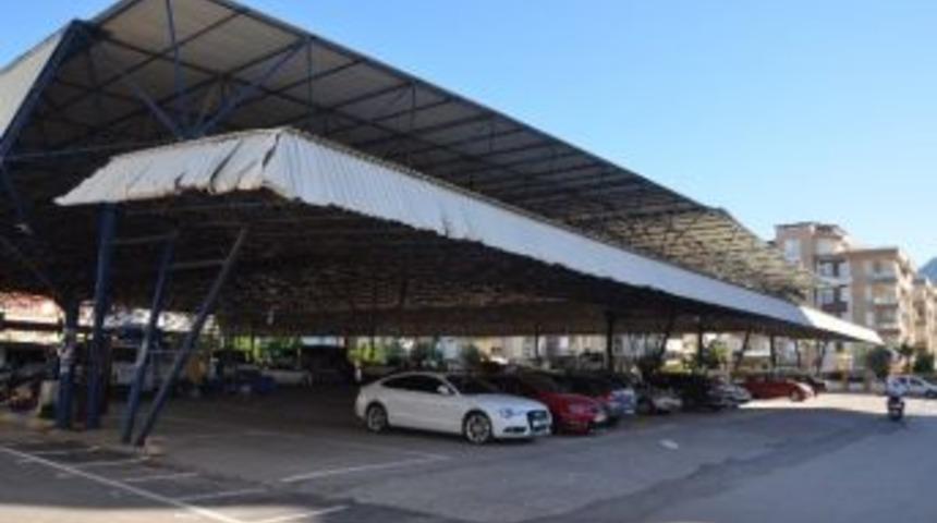 Konyaaltı Liman Kapalı Pazar &Ccedil;atısı İ&ccedil;in Karar Verildi