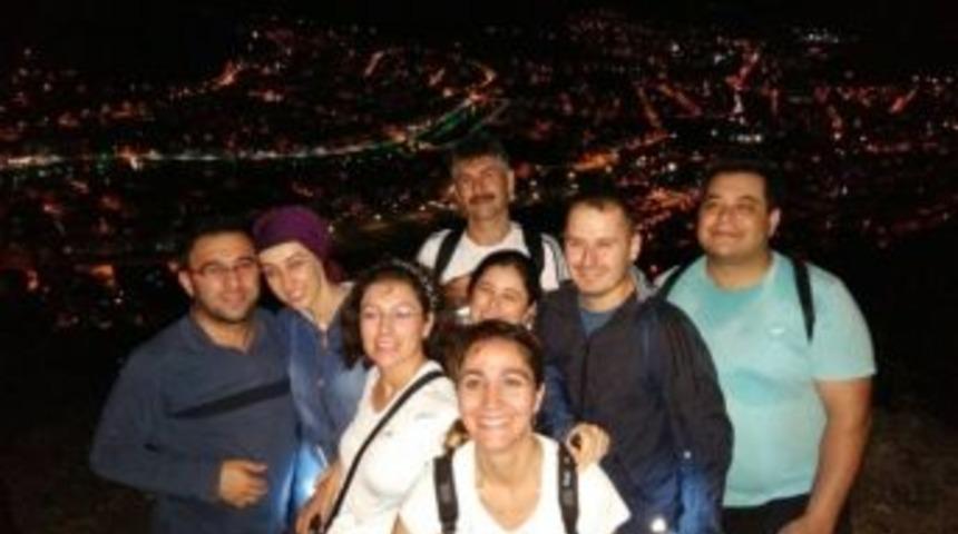 Akdosd &Uuml;yelerinden Kırklar Dağı&rsquo;na Gece Y&uuml;r&uuml;y&uuml;ş&uuml;