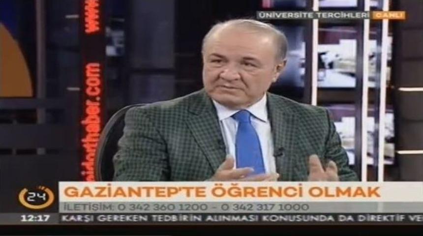 Ga&uuml;n Rekt&ouml;r&uuml; Tv&rsquo;ye &Uuml;niversitesinin Anlattı