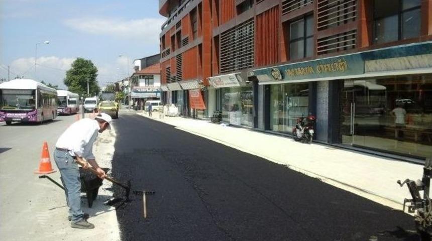 D&uuml;zce Rıhtım Caddesi Genişletildi