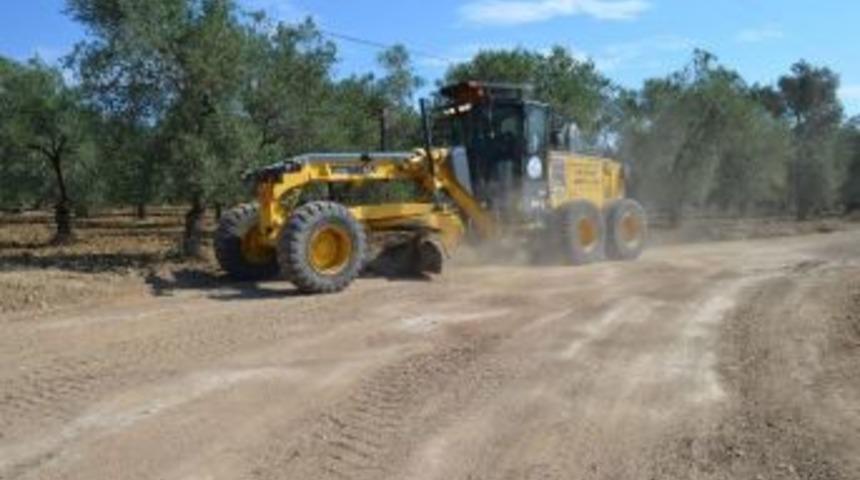 G&ouml;me&ccedil; Belediyesi&rsquo;nde Yol Seferberliği