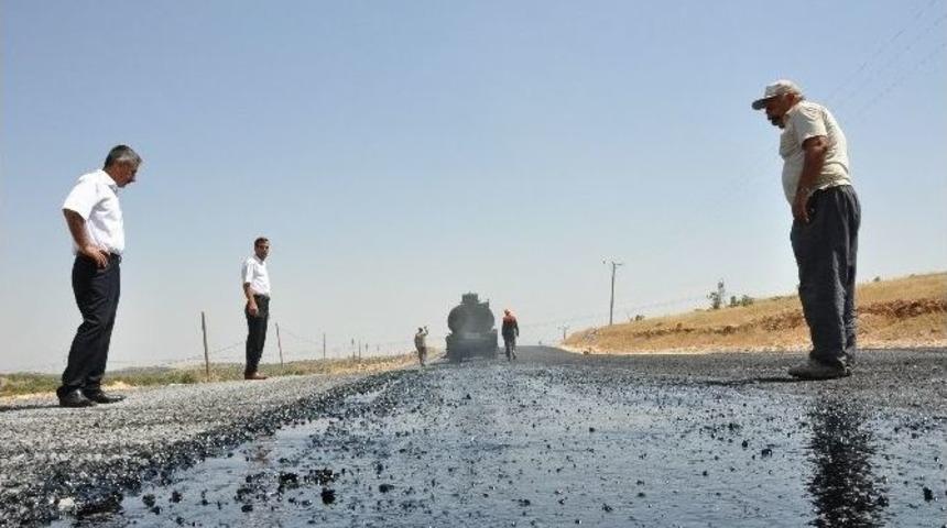 Darge&ccedil;it&rsquo;te Yollar Asfaltlanıyor