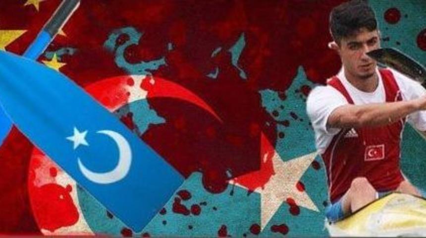 &Ccedil;in Zulm&uuml;ne Karşı K&uuml;reğini Boyadı