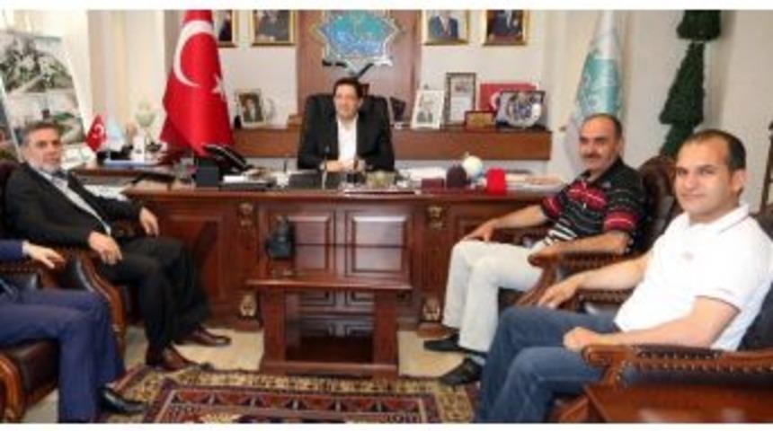 Madeni Sanatka&acirc;rlardan Başkan Yazgı&rsquo;ya Ziyaret