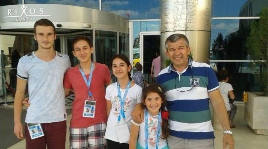 Avrupa Okullar Satran&ccedil; Şampiyonasına Ortaca&rsquo;dan 9 Sporcu Katıldı