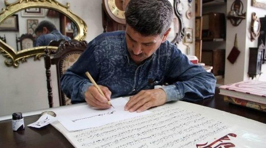 Iraklı Hattatın Ordu&rsquo;ya G&ouml;nderilmesi Hattat Ustalarını &Uuml;zd&uuml;