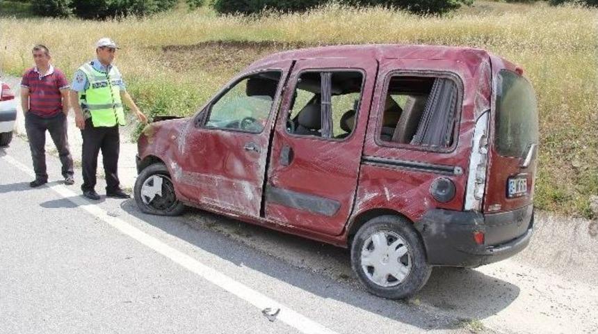 Samsun&rsquo;da Trafik Kazası: 3 Yaralı