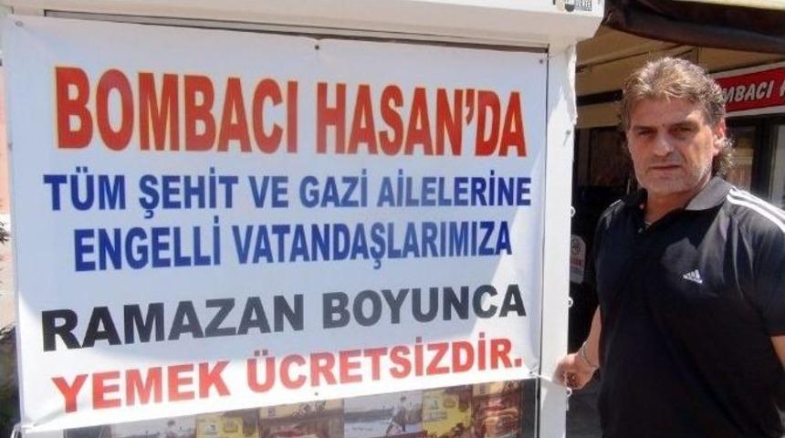 &Ccedil;anakkale&rsquo;deki Bir Fast-food D&uuml;kkanı, Şehit Ailelerine Ve Gazilere &Uuml;cretsiz İftar Yemeği Veriyor