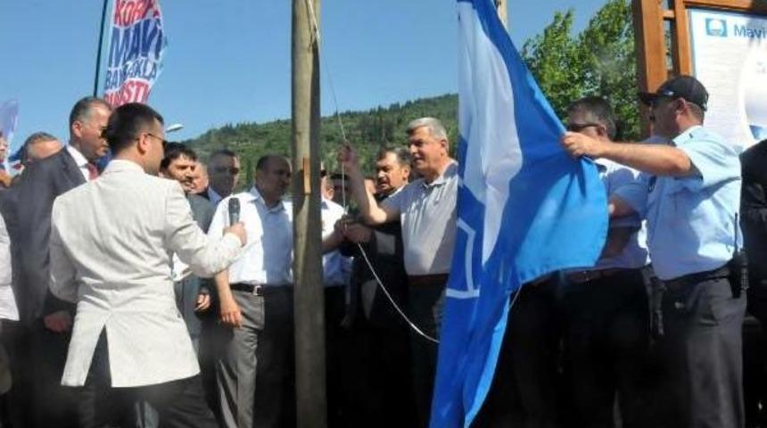 Mavi Bayraklı Plaj Kızardı, Kimse Denize Giremedi