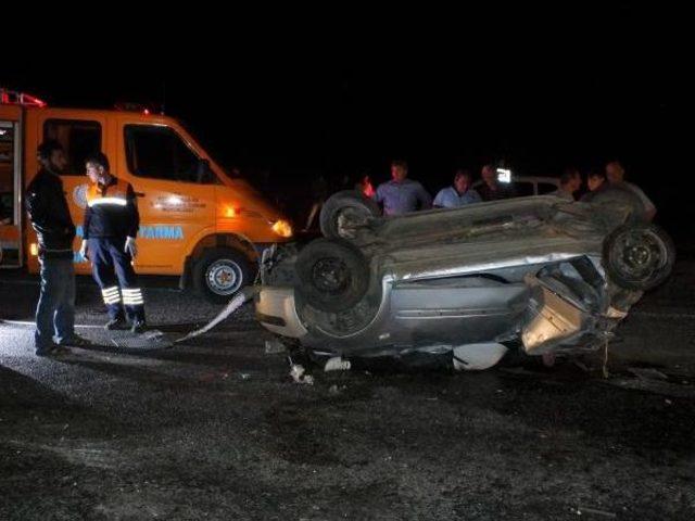 Yozgat'ta Otomobil Takla Attı: 5 Ölü