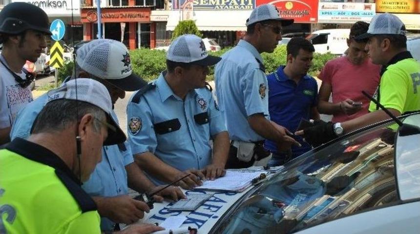 Aydın Trafik Polisleri Kurallara Uymayan Gençleri Affetmedi