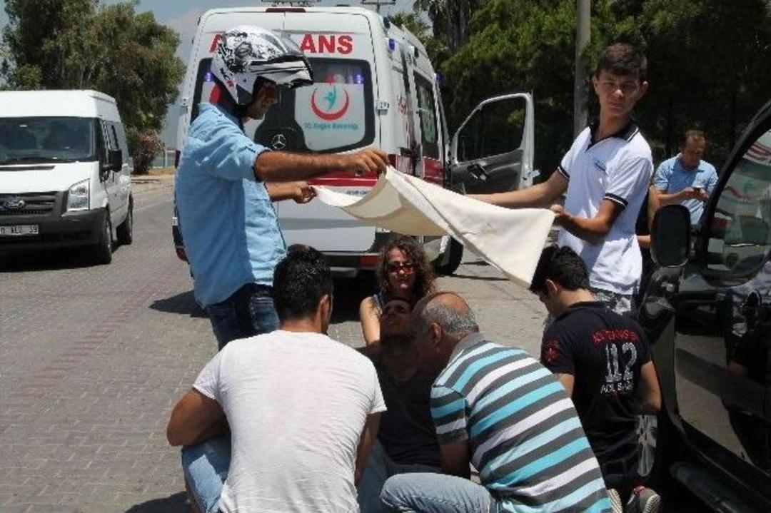 Yaralıları Masa &Ouml;rt&uuml;s&uuml;yle Sıcaktan Korudular